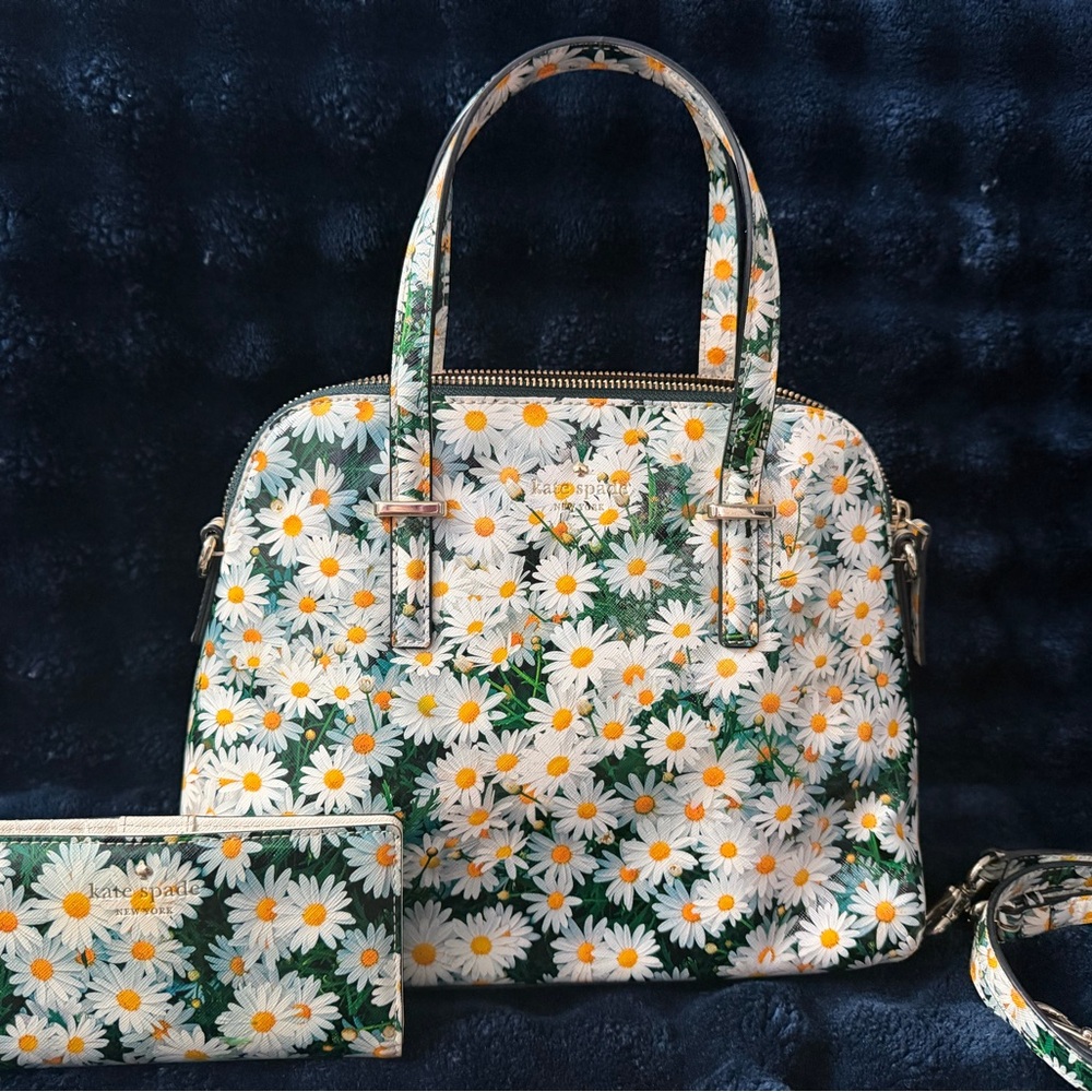 Kate Spade New York Cedar Street Daisy Maise satchel bag. - Picture 2 of 15